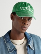 ERL - Venice Embroidered Cotton-Twill Baseball Cap