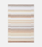 Missoni Giacomo Zigzag cotton terry bath mat