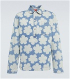 Kenzo - Hana Dots floral denim shirt