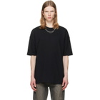 We11done Black Chain Necklace T-shirt
