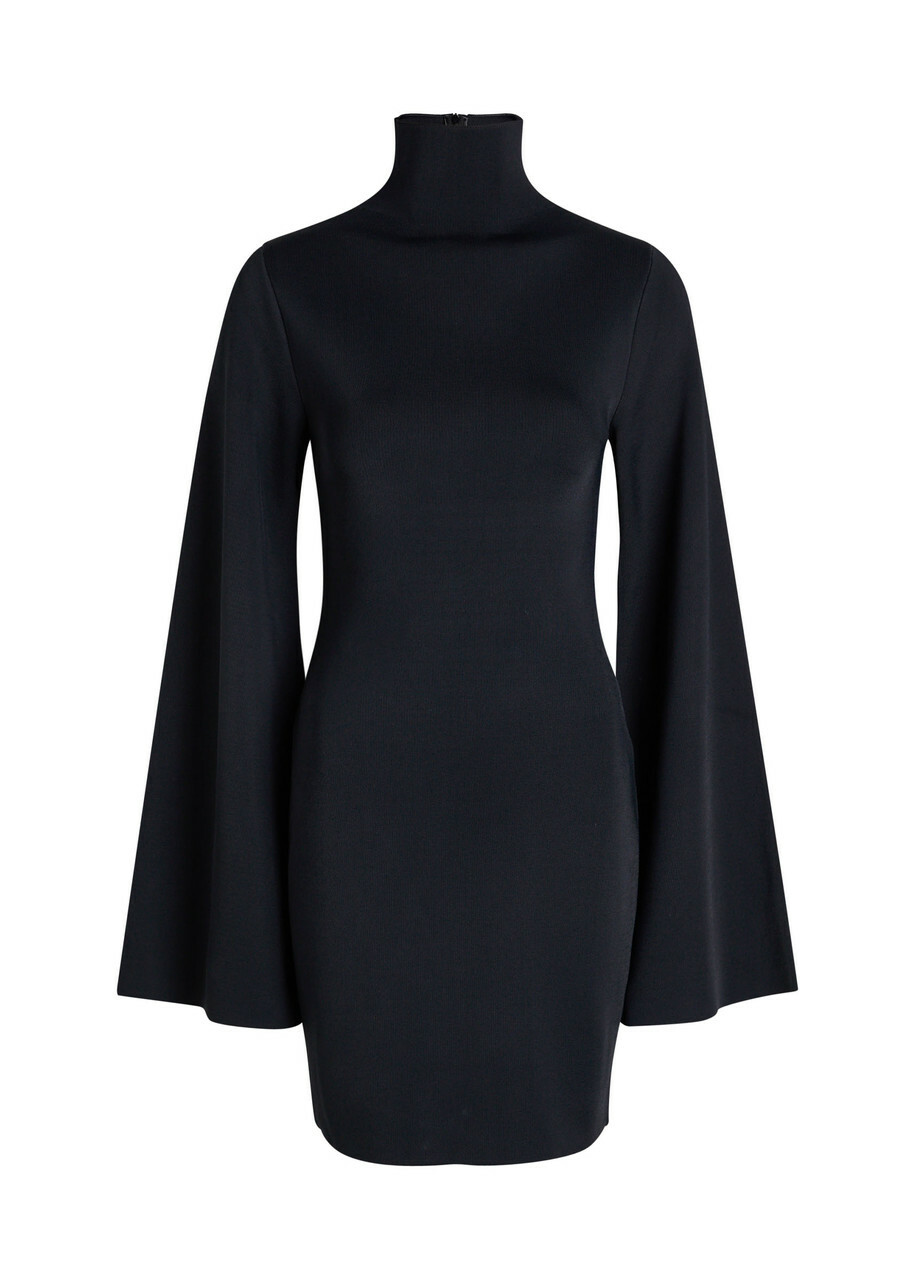 princess polly baby blue dress Calvin Klein Annie Knit Mini Dress Black Calvin Klein
