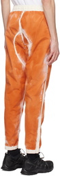 Stone Island Orange Airbrushed Sweatpants