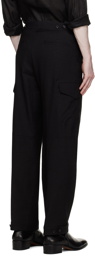 Bally Black Straight Cargo Pants