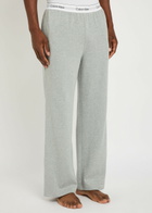 Calvin Klein Icon Logo Cotton Pyjama Trousers Grey