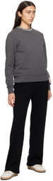 Golden Goose Black Wide-Leg Lounge Pants