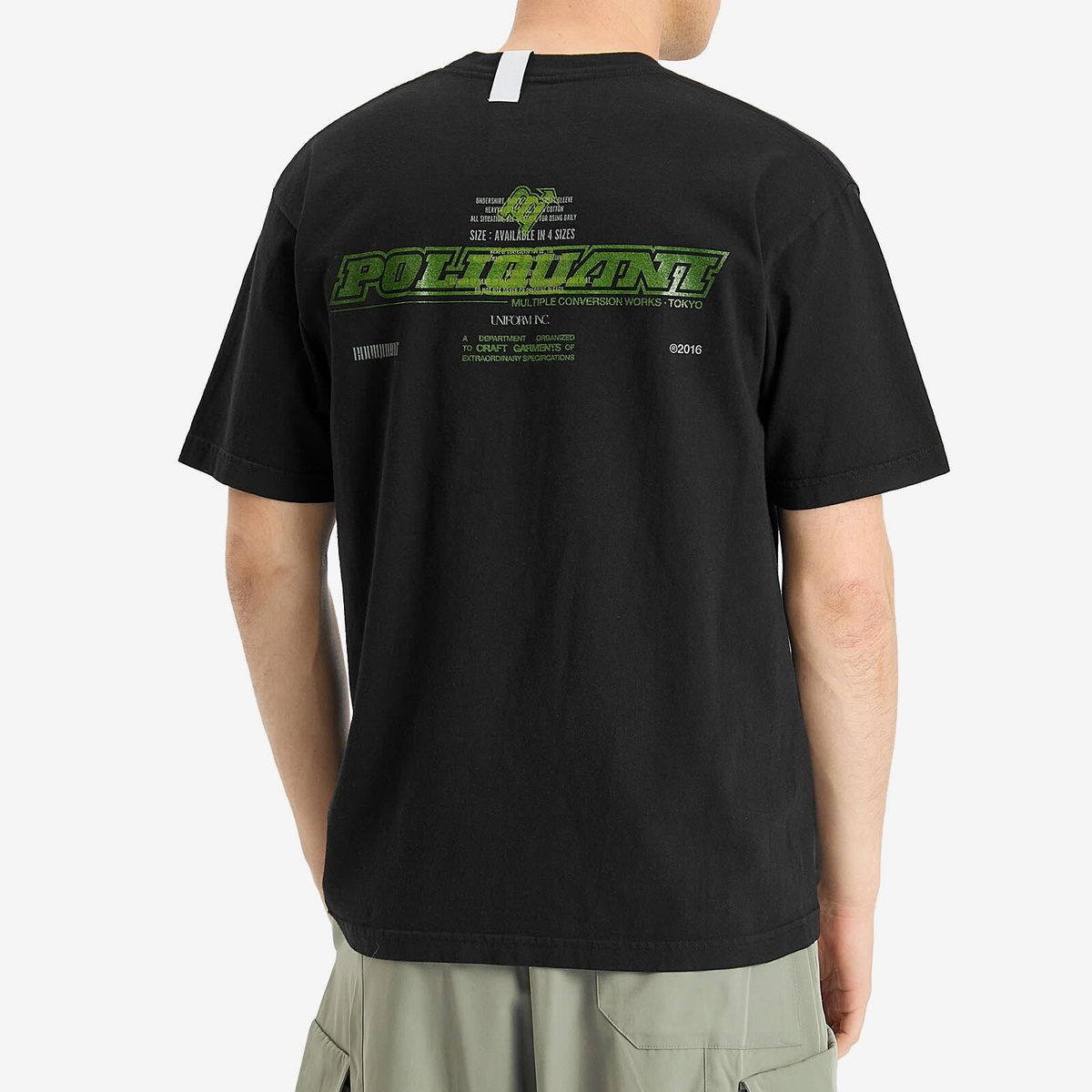 Poliquant Men's Mine T-Shirt in Black