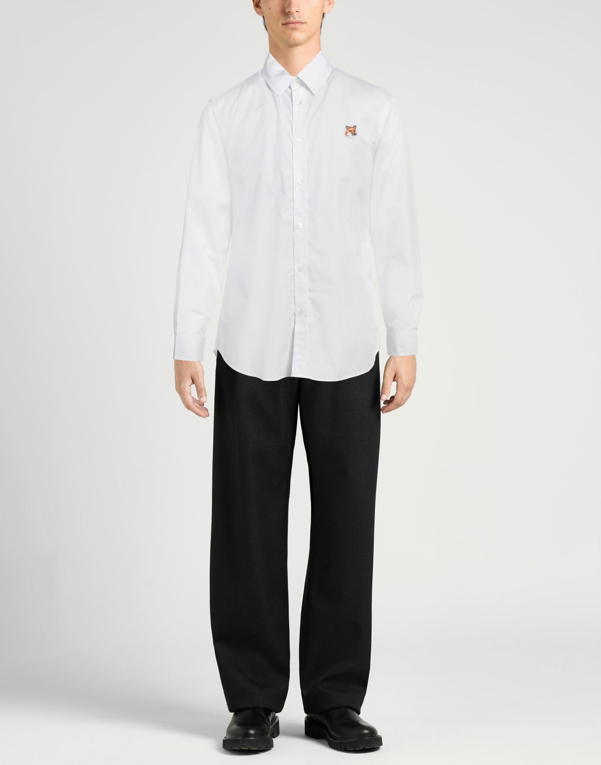 Maison Kitsuné Mens Shirt in White