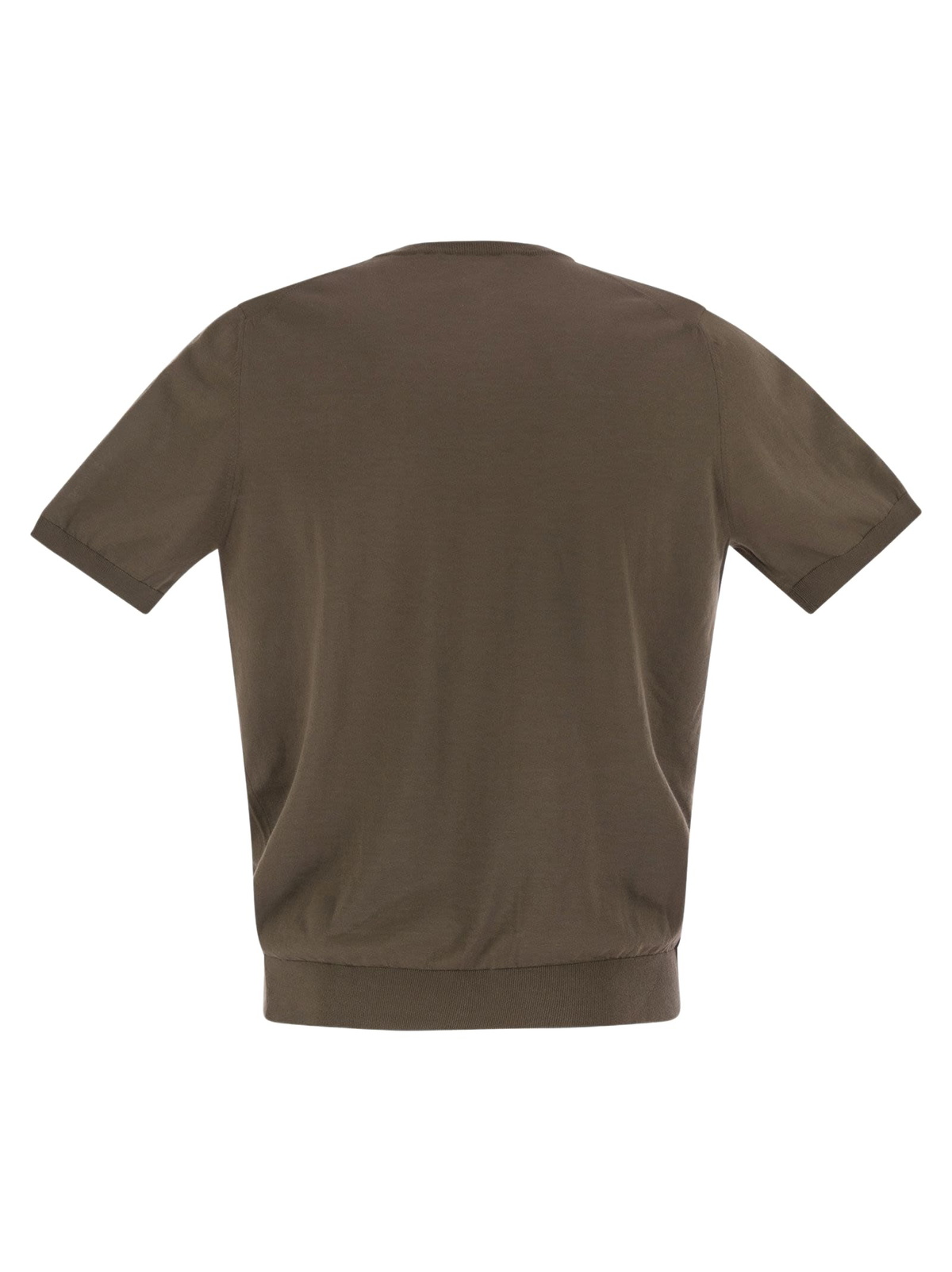Tシャツ・カットソー TAGLIATORE Basic short-sleeved cotton T-shirt Tagliatore Basic Short-sleeved Cotton T-shirt Tagliatore
