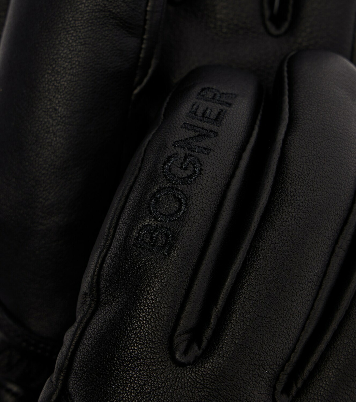 Bogner Dana quilted leather ski gloves