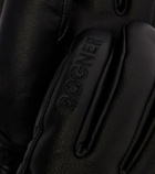 Bogner Dana quilted leather ski gloves