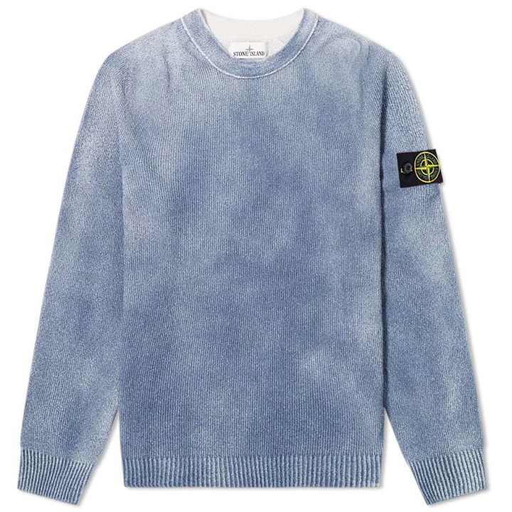 Photo: Stone Island Hand Sprayed Cotton Crew Knit