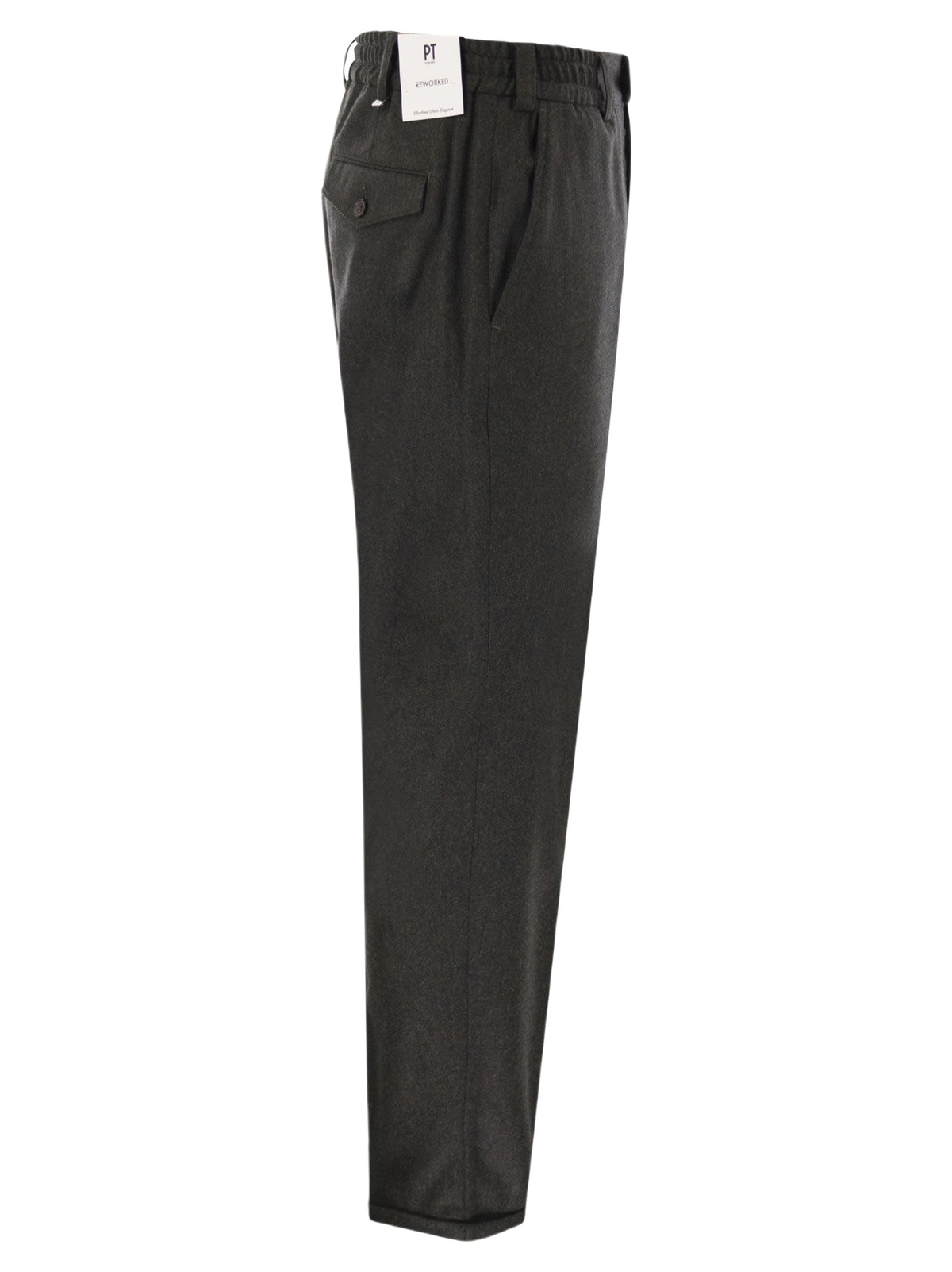 PT Torino The Rebel - Wool And Cashmere Trousers