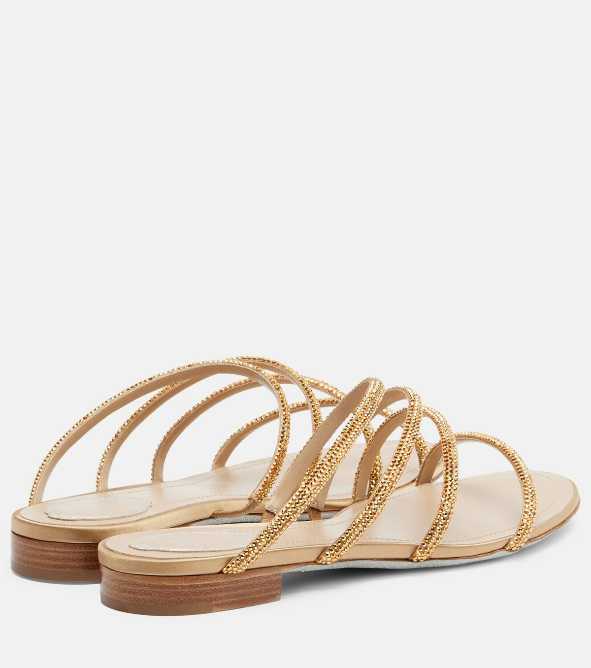 Rene Caovilla Erin crystal-embellished sandals