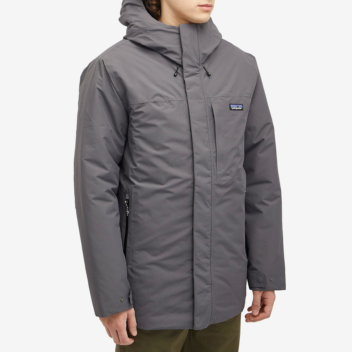 Patagonia Men's Windshadow Parka Jacket in Forge Grey Patagonia
