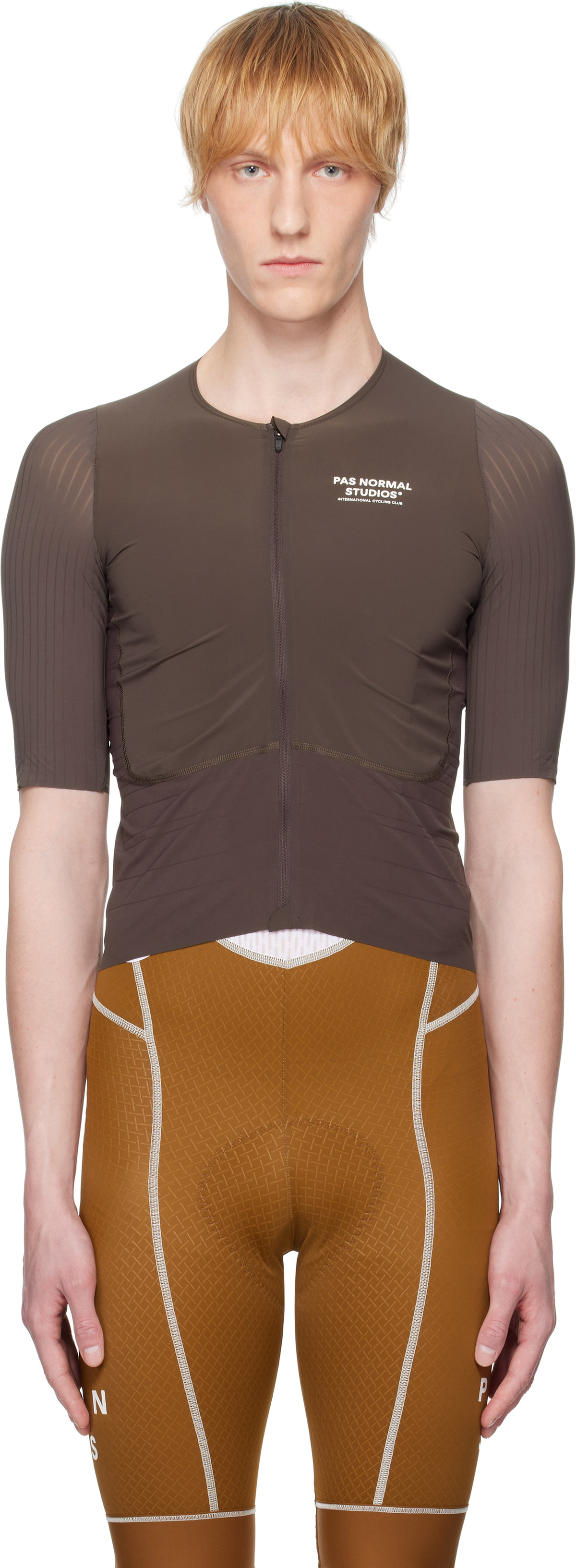 Pas Normal Studios Brown Mechanism Pro Jersey T-shirt