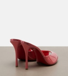 Christian Louboutin Me Dolly laminated leather mules