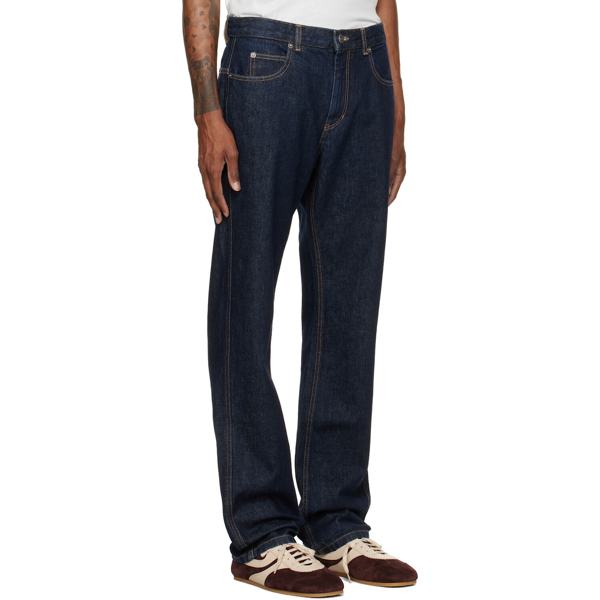 Isabel Marant Blue Lewys Jeans