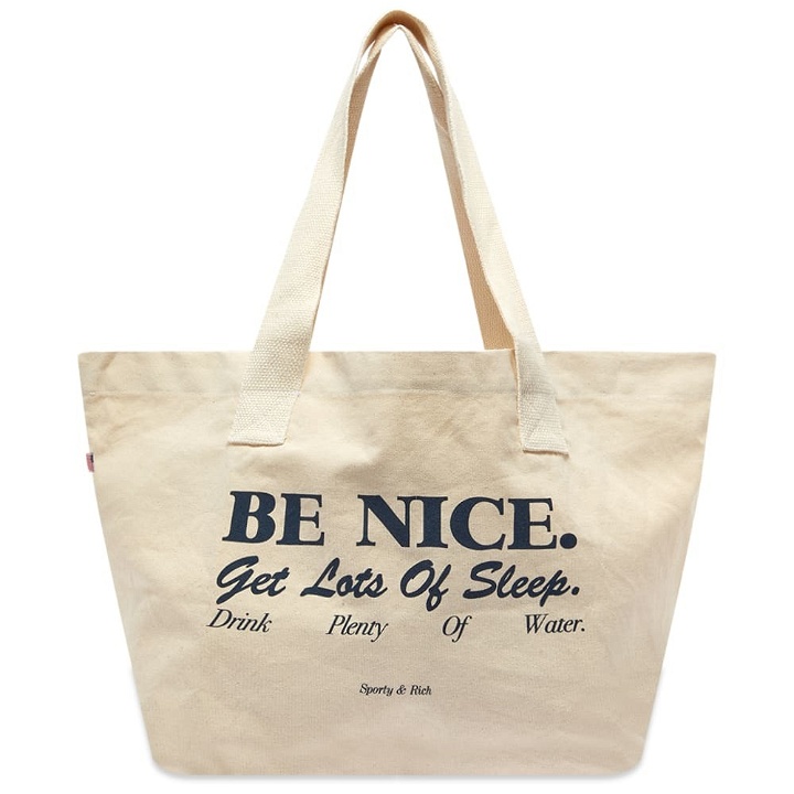 Photo: Sporty & Rich Be Nice Tote Bag
