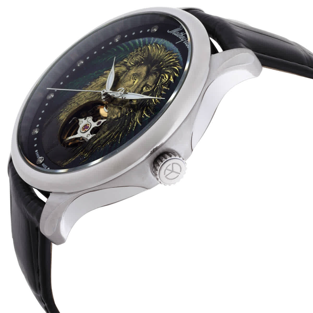 Mathey-Tissot Edmond Auto Handcrafted Multi-Color Dial Mens Watch MC1886ALIO