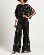 Norma Kamali Womens Jumpsuit in Black