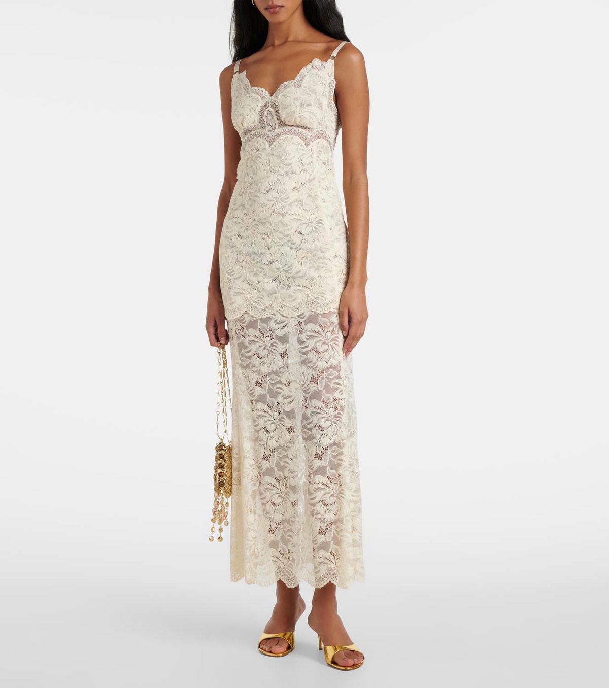 Rabanne Lace maxi dress Paco Rabanne
