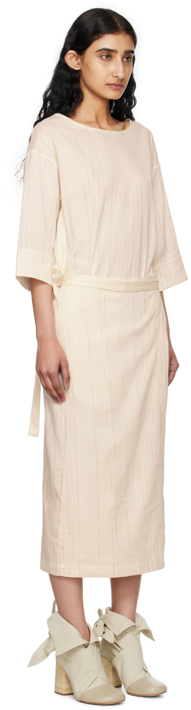 Toogood Off-White 'The Sieve Maker' Maxi Dress