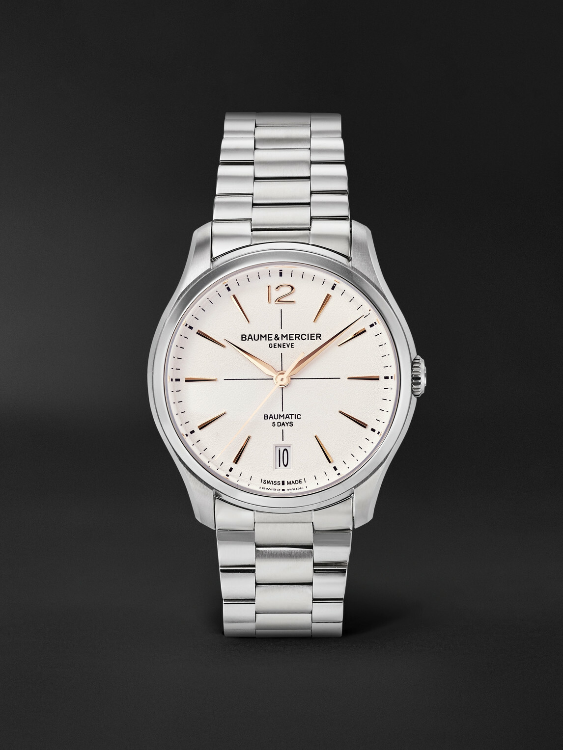 Baume & Mercier - Clifton Automatic Stainless Steel Watch, Ref. 10793