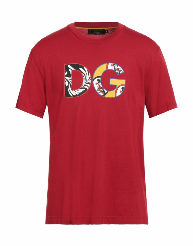 Photo: Dolce & gabbana Mens T-shirt in Red