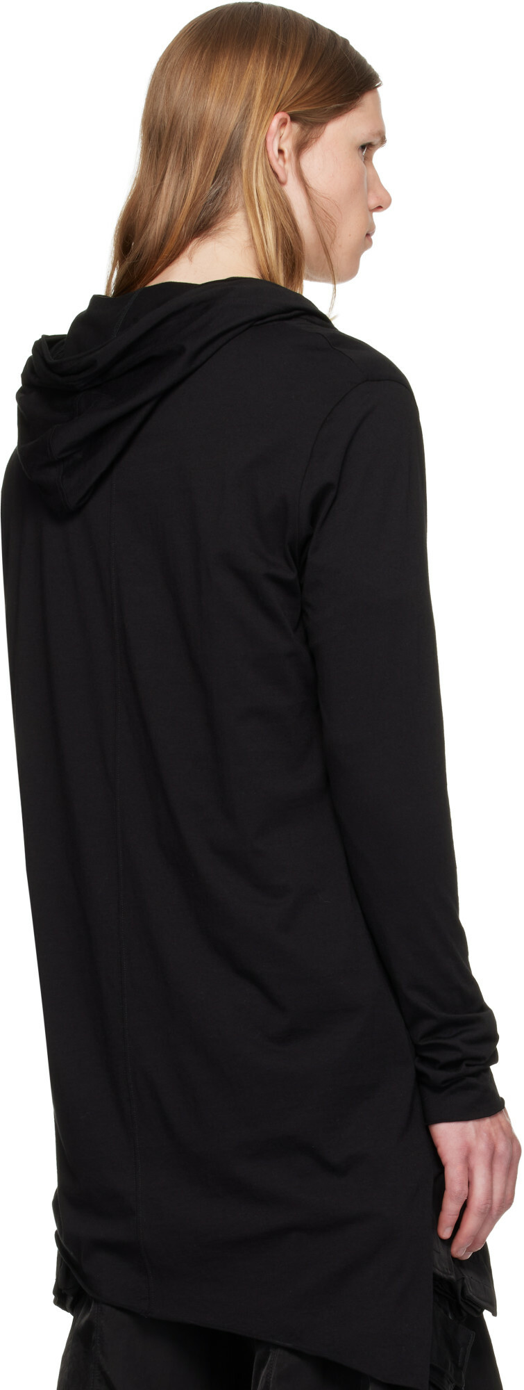Julius Black Top Hoodie