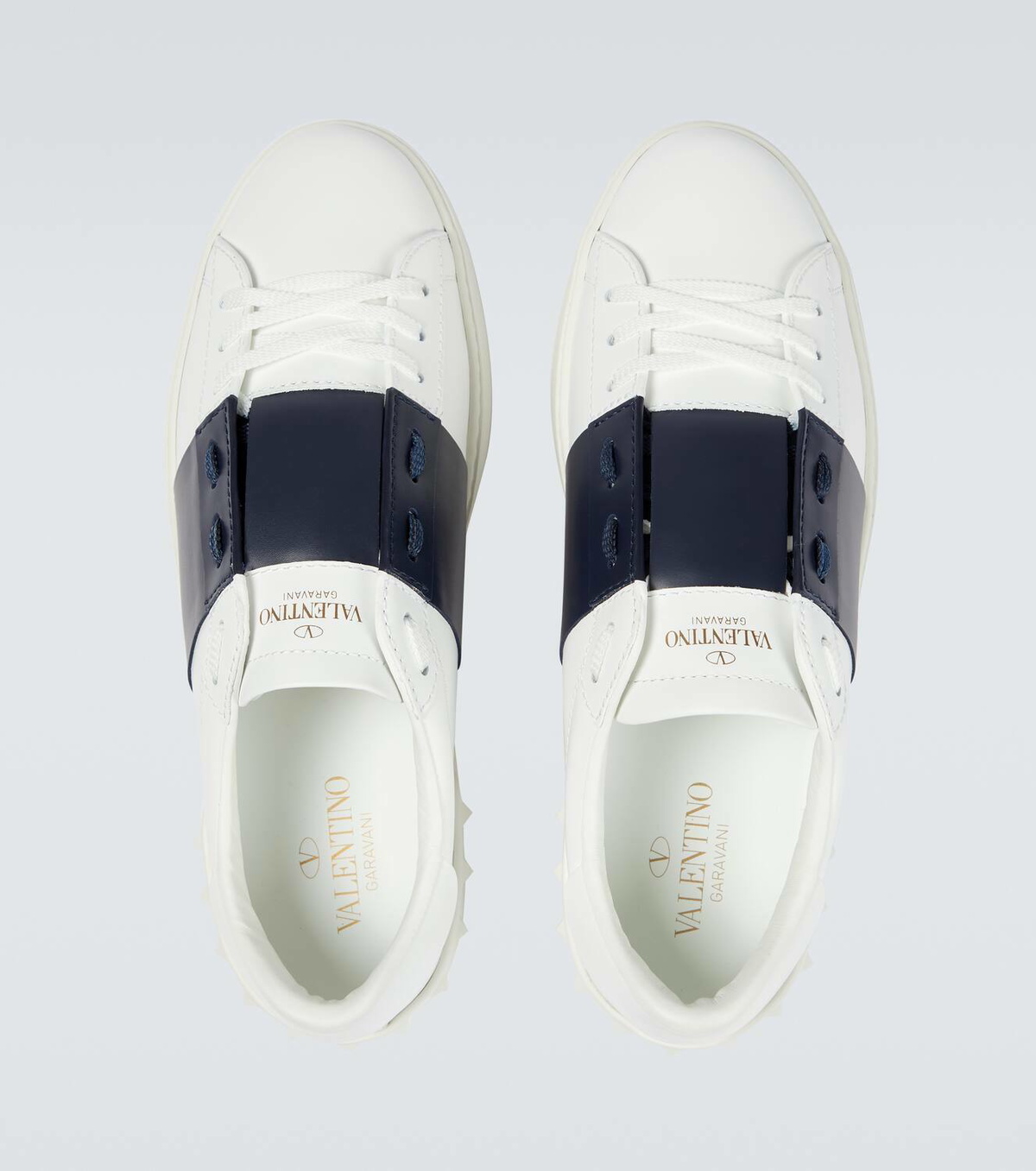 Valentino Garavani Open leather sneakers Valentino Garavani