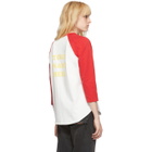 Marc Jacobs Off-White and Red New York Magazine Edition The Baseball T-Shirt Long Sleeve T-Shirt