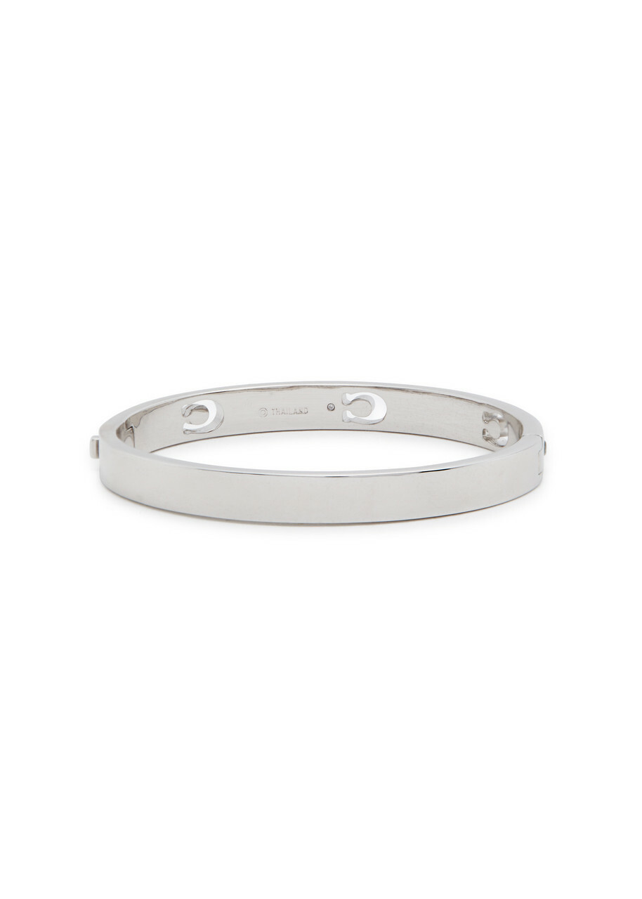 Coach Logo-embellished Bracelet - Silver - One Size