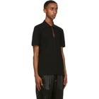 Alexander McQueen Black Logo Polo