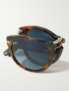 Persol - Steve McQueen D-Frame Folding Tortoiseshell Acetate Sunglasses