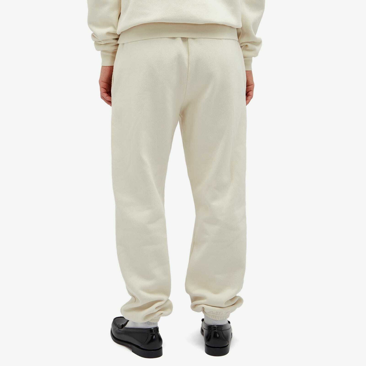 Les Tien Men's Vintage Heavyweight Classic Sweat Pant in Ivory