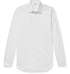 Caruso - Slim-Fit Cotton Shirt - White