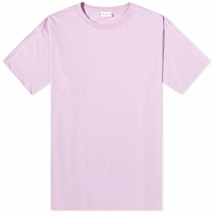 Photo: Dries Van Noten Men's Hertz Regular T-Shirt in Pink