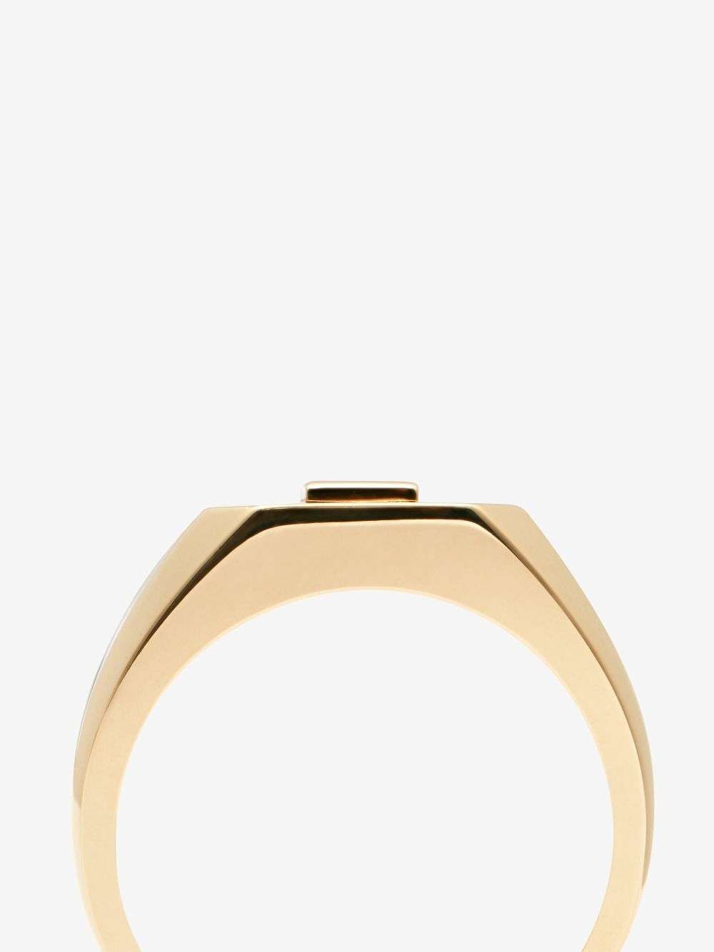 SHAY 18K Yellow Gold Diamond Signet Ring
