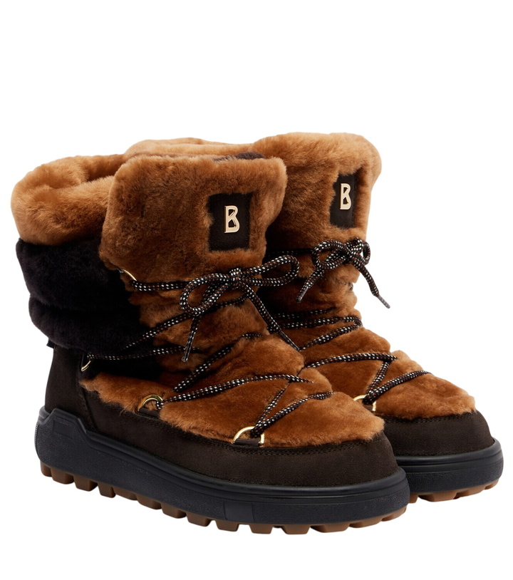 Photo: Bogner Chamonix 10 shearling and suede ankle boots