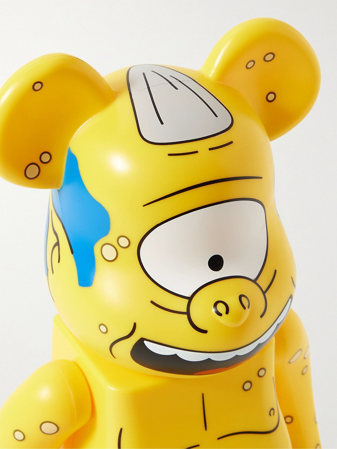 BE@RBRICK - 100% 400% The Simpsons Cyclops Wiggum Figurine Set BE