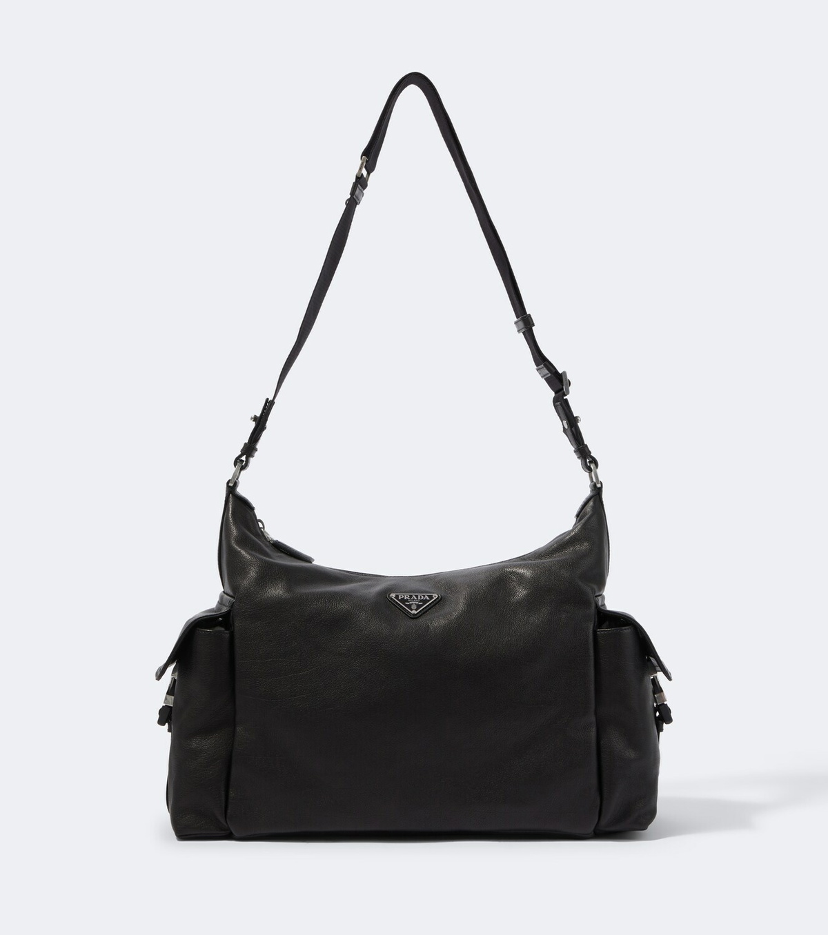 Prada Explore leather shoulder bag
