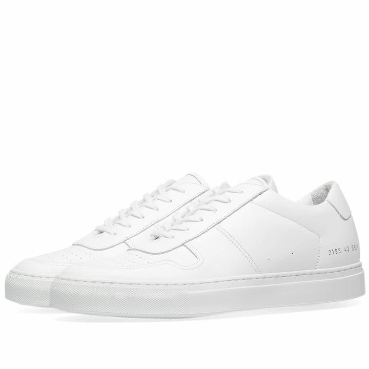 Photo: Common Projects B-Ball Low White Sole White