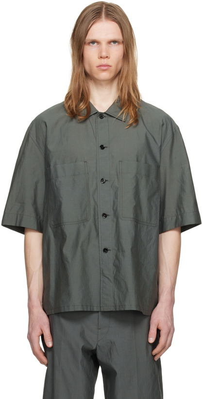 Photo: LEMAIRE Green Washed Shirt