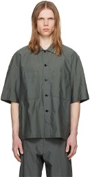 LEMAIRE Green Washed Shirt