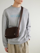 LOEWE - Pebble Embellished Full-Grain Nubuck Messenger Bag