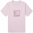 PACCBET Men's Big Logo T-Shirt in Pink