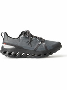 ON - Cloudsurfer Trail Mesh Sneakers - Gray