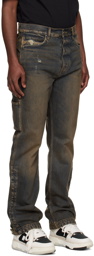 AMIRI Indigo Stack Workman Jeans