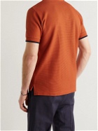 Tod's - Logo-Embroidered Cotton-Piqué Polo Shirt - Orange