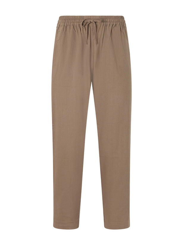 Photo: Kardo - Roy Straight-Leg Cotton Trousers - Green